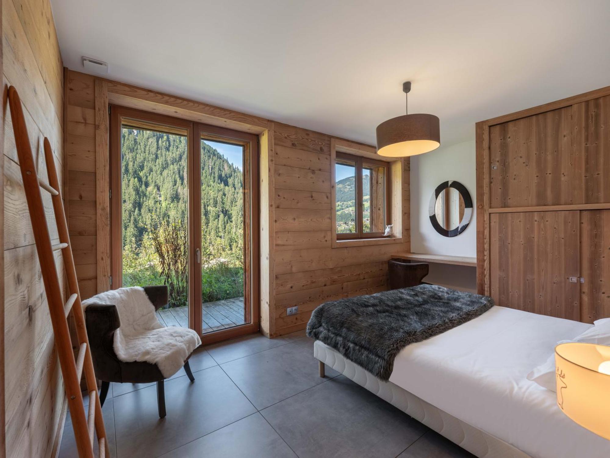 Chalet 1100 - Bo Immobilier Chatel - A Mi-Chemin Du Centre Et Du Linga - Jacuzzi Sauna Et Cheminee Exterior photo