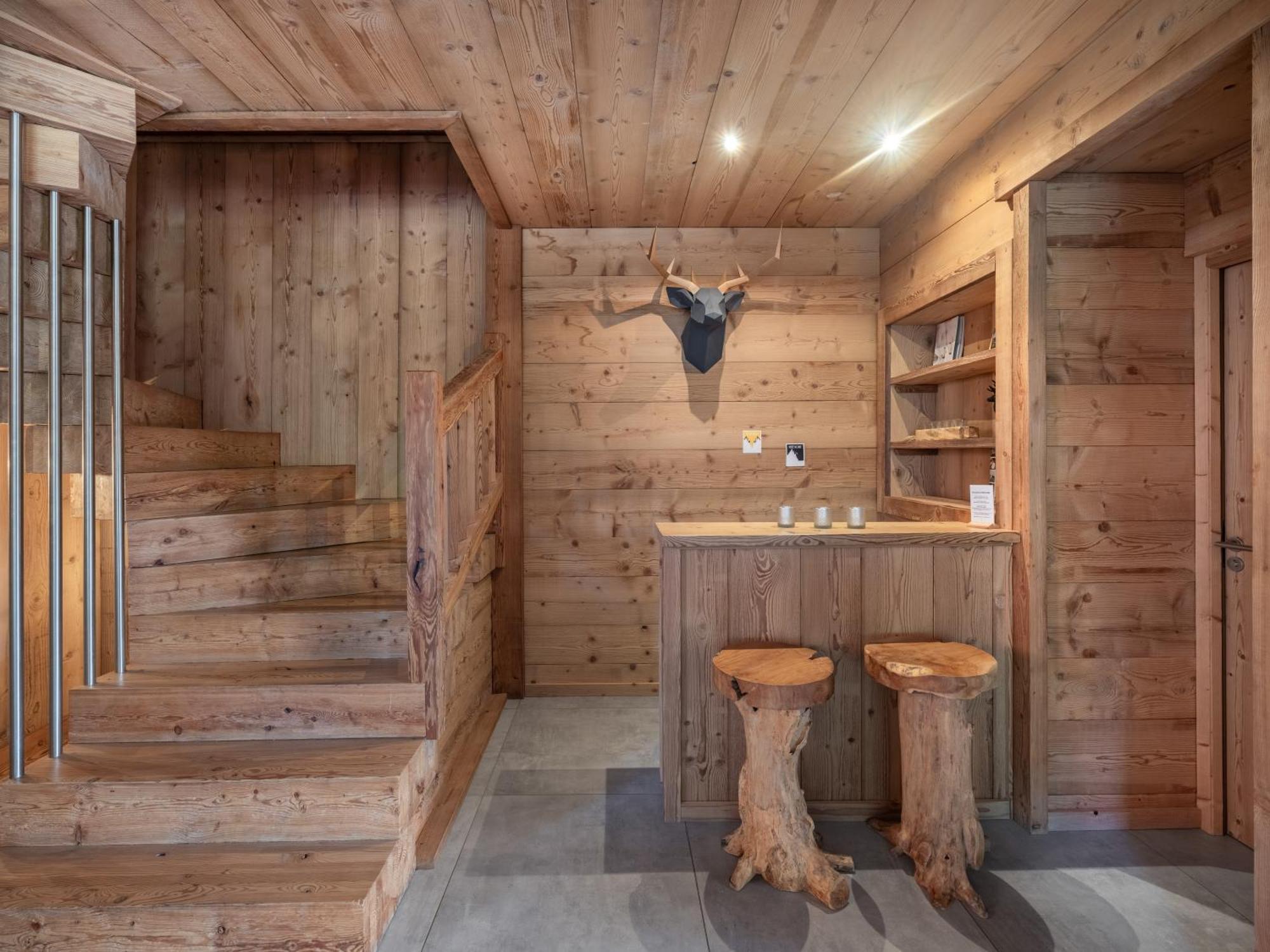 Chalet 1100 - Bo Immobilier Chatel - A Mi-Chemin Du Centre Et Du Linga - Jacuzzi Sauna Et Cheminee Exterior photo